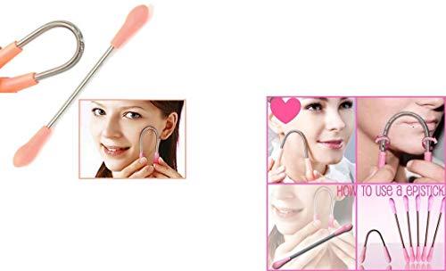 SC Mart SC Mart Woman Facial Hair Removal with Simple Spring Stick Threading Tool (Multicolor) 1pc