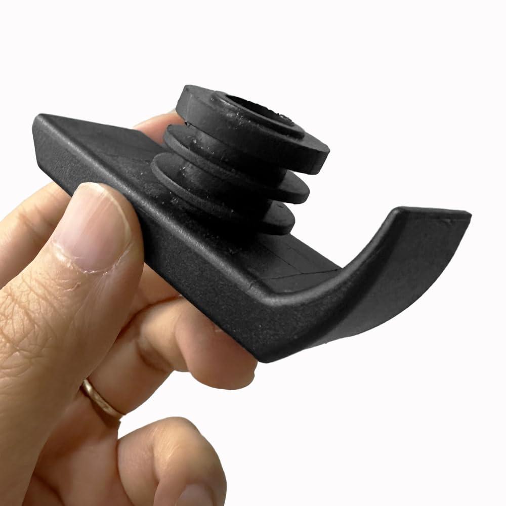 MESINURS Walker Glide Skis - Universal Replacement Feet Rubber Tips Cap for Folding Walker, 1-1/8 Inch, 2 Counts