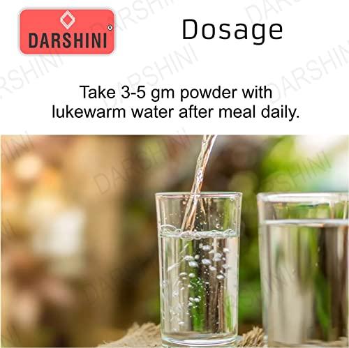 DARSHINI Darshini Indrajau Kadwa/Indrajao/Indrajav/Holarrhena Pubescens/Kutaja Seeds Powder, Pack of 2, 200gx2=400g