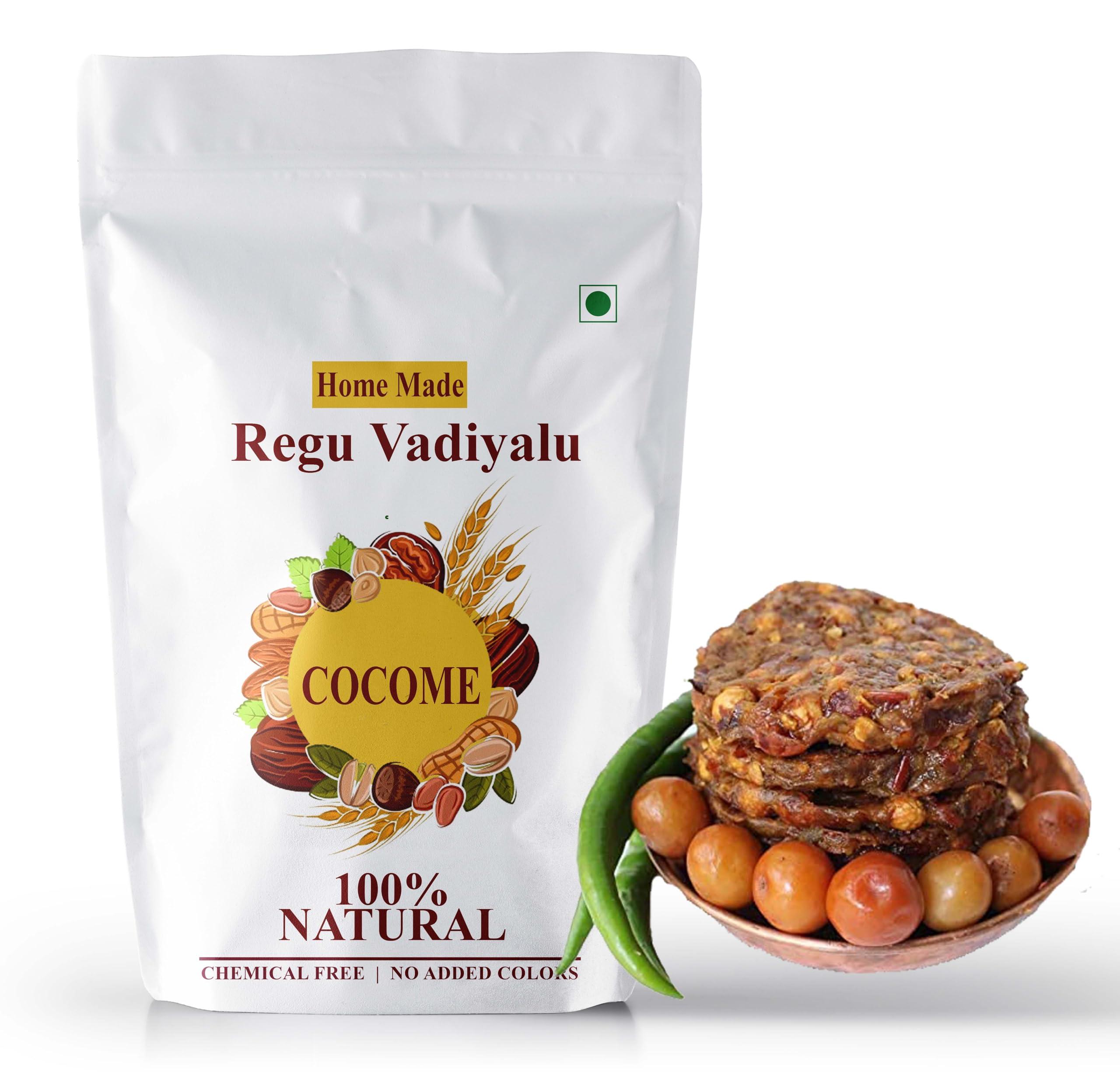 COCAME Healthy Regi Vadiyalu | Regu Vadiyalu | Jujebe Vada | Elantha Vadai - 1000 grams