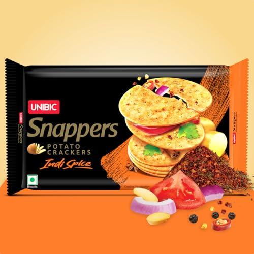 UNIBIC FOODS UNIBIC FOODS Snappers Potato Crackers - Indi Spice- 300gm