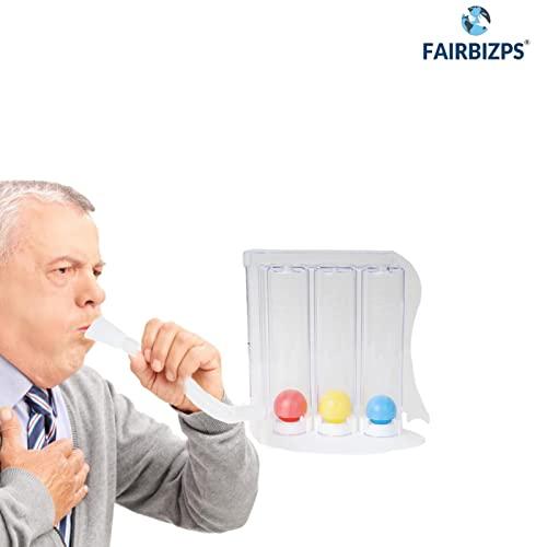 FAIRBIZPS FAIRBIZPS 3 Balls Incentive Spirometer Breathing Exerciser for Deep Breathing Lung Exercise (Pack of 1)