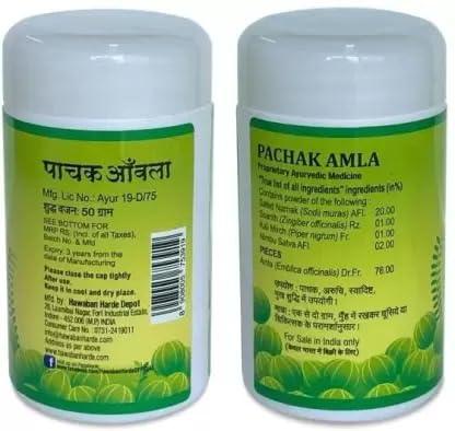 Hawaban Harde Hawaban Harde Combo Pack of Pachak Amla, Hing Goli, Nimbudi, Anarsi, Anardana, Jeerol Jeera Goli, Drakshol 50g Each