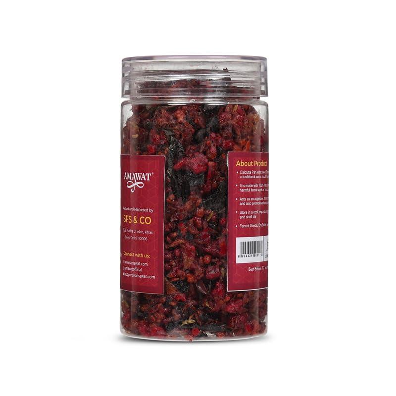 AMAWAT AMAWAT Calcutta Paan Traditional Mukhwas (300 gm; Pack of 2) |Home Made Mouth Freshener |Paan Mouth freshener