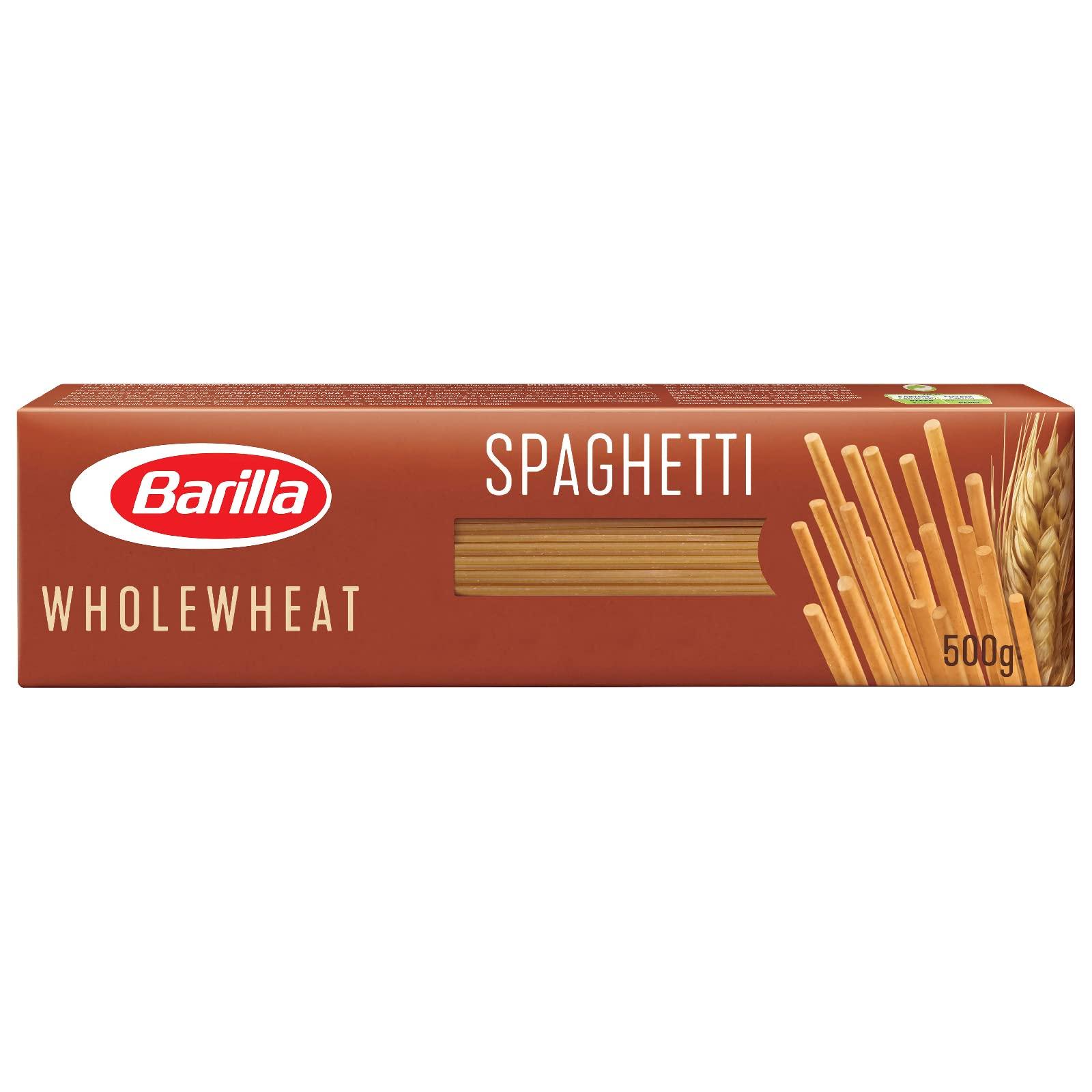 Barilla Barilla Pasta Whole Wheat Spaghetti Integrali Durum Wheat, Italy, 500 grams