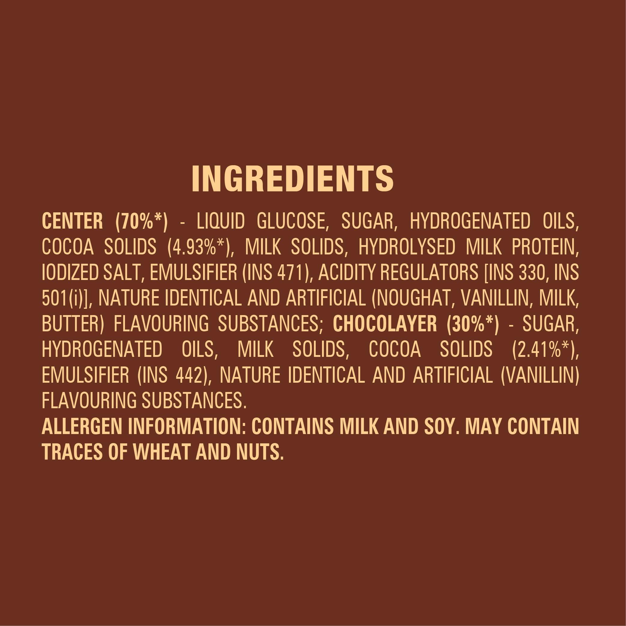 LuvIt. LuvIt Loca Chocolate Caramel Bar with Nougat Bars (800 g)