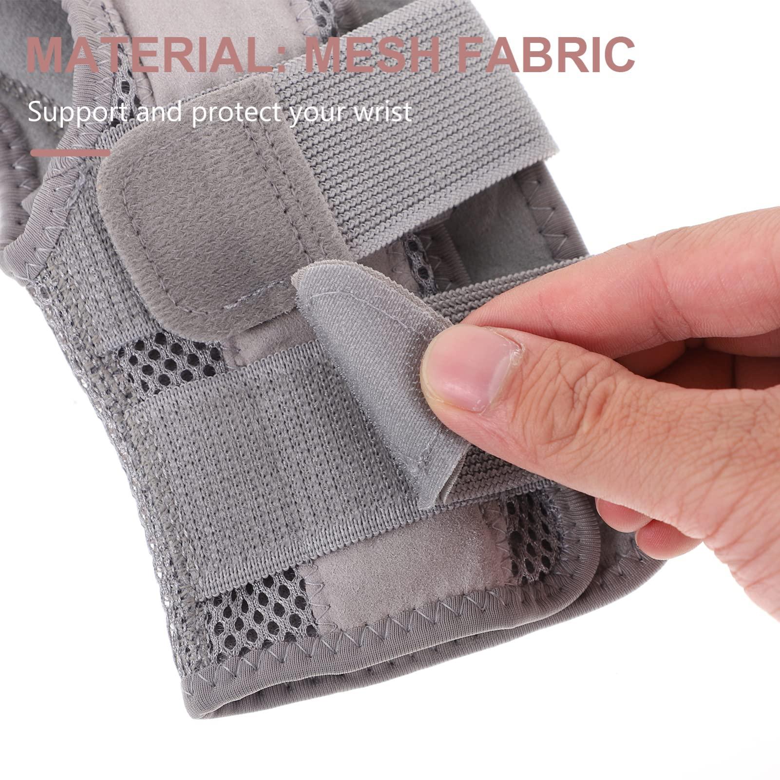 FOMIYES FOMIYES 1 PCS Sports Wrist Brace Adjustable Sports Wrist Support Wrist Strap Sports Wrist Protection for Fitness, Weightlifting, Carpal Tunnel Arthritis, Tendonitis, Pain Relief (L/XL)