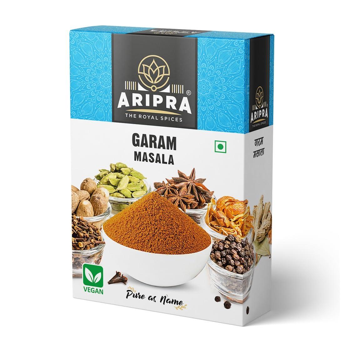 ARIPRA ARIPRA HALDI+MIRCH+DHANIA+GARAM MASALA+RANGAT RANI MIRCH+KITCHEN KING - FREE KASURI METHI (25G)| No Artificial Color\'s or No Preservative.