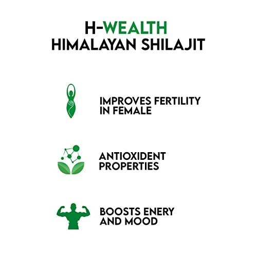 H-WEALTH SUPPLEMENT HWEALTH Himalayan Shilajit/Shilajeet Resin -For Endurance and Stamina (3)