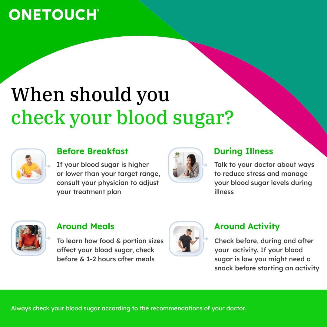 OneTouch OneTouch Ultra Test Strips | Pack of 50 Strips | Blood Sugar Test Machine Testing Strips | Global Iconic Brand | For use with OneTouch Ultra 2 Glucometer & OneTouch Ultra Easy Glucometer
