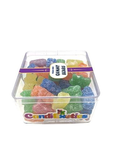 CandiExotics CandiExotics Vegan Sour Gummy Bear Gummy Candies - Fruit Flavored Jelly Candy Perfect for Kids and Adults alike (250gm)