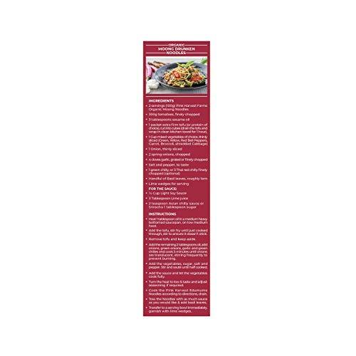 Pink Harvest Farms Pink Harvest Farms Moong & Edamame Spaghetti Noodles | No Rice - No Maida | Vegan | Gluten Free | High Protein | 3 x 200gm Pack