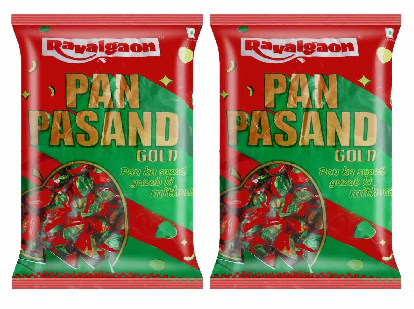 Ravalgaon Ravalgaon Pan Pasand Gold Candy, 560 Grams (Pack of 2)