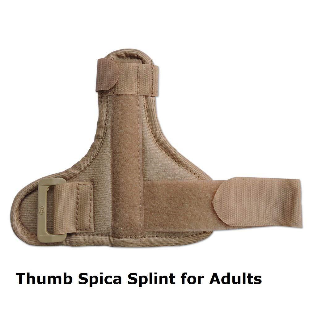 SPOINKKY SPOINKKY Thumb Spica Splint Brace for Adults| Thumb Spica Splint Support | Thumb Stabilizer | Thumb Brace for Tissue Injuries - Adult (Universal)