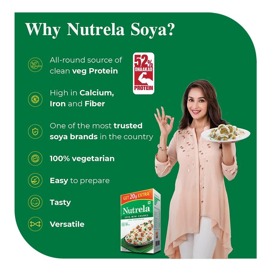 NUTRELA Nutrela Mini SOYA Chunks, 200 g