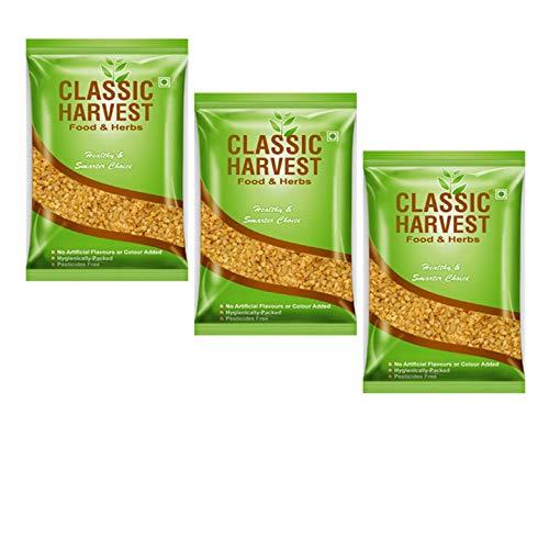 Classic Harvest Classic Harvest Healthy and Nutritious Wheat Daliya/ Dalia / Broken Wheat 1500g (Pack of 3, 500 gm Each)