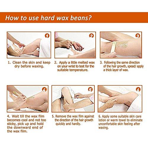 DEXO DEXO Hot Hard Wax Beans For Waxing Hair Removal For Women And Men Pack of 1.