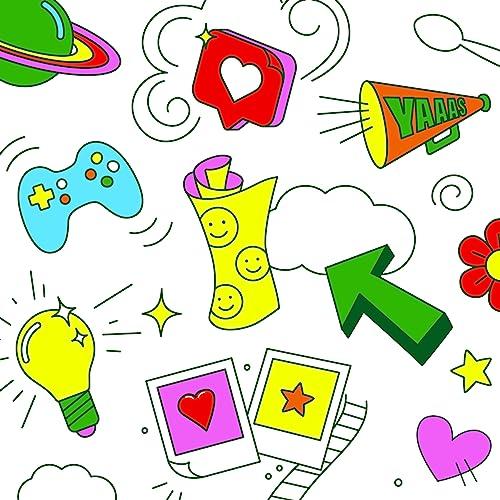 BETTY CROCKER Betty Crocker Fruit Roll-Ups Tropical Tie-Dye Snacks, 141g