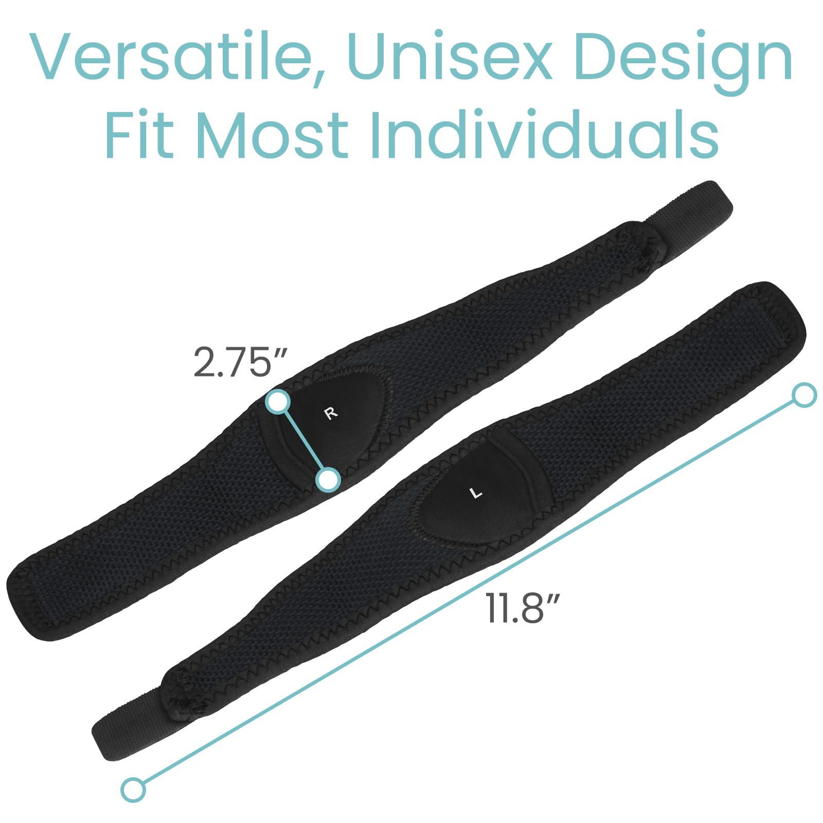 VIVE VIVE Arch Support Brace -Best Plantar Fasciitis Strap For Foot Pain,High Arches&Flat Feet-Compression Wrap-Insert For Under Socks&Shoes-Releives Aches&Pains- Guarantee