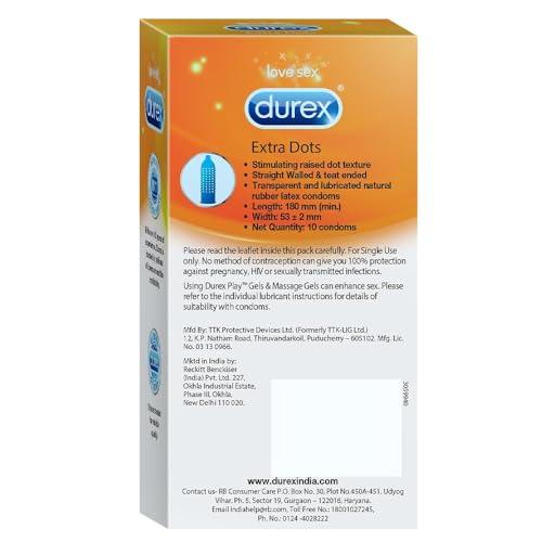 Durex Durex Pleasure Packs (Condoms - 10 Count (Extra Dots) & 10 Count (Extra Ribbed)