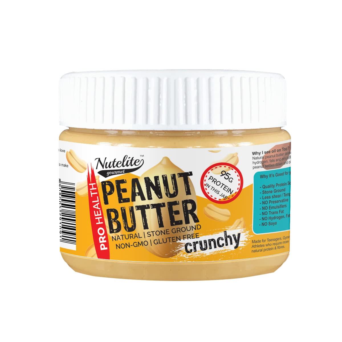 Nutelite Nutelite Natural Peanut Butter (Pro Health) Crunchy, 340 g