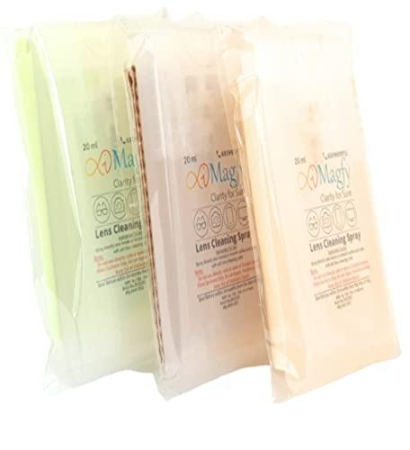 iMagfy iMagfy Pocket Lens Cleaner Spray Kit Eyeglass| India Made | Safe for All Lenses,Camera, Mobile, Laptop and Displays/Screens | 20ml of 3 pack with Fabric soft Cloth with Free ScrewDriver