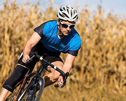 Dr. Arthritis Dr. Arthritis Copper Infused Knee Brace / Compression Sleeve / Support + Doctor Written Handbook (Single), (Black, L)