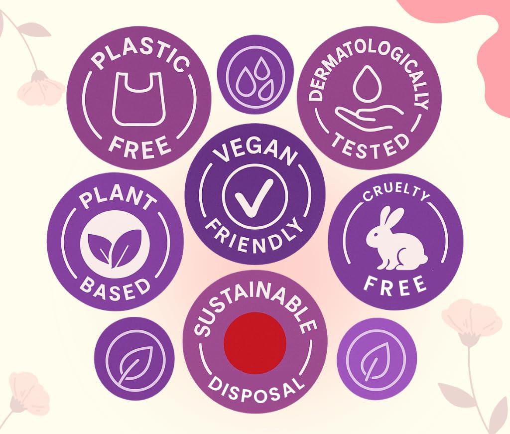 SheWings SHEWings Minor Friendly Sanitary Pads | 12 XXL Ultra Thin Sanitary pads | 100% Cotton Top Sheet | Teen friendly |100% Leakproof | Rash Free | Unscented | Pack of 12 Pads - With Disposable Bags | For all age groups |