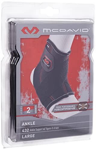 Mcdavid McDavid Ankle Support with Strap - Black (X-Large)