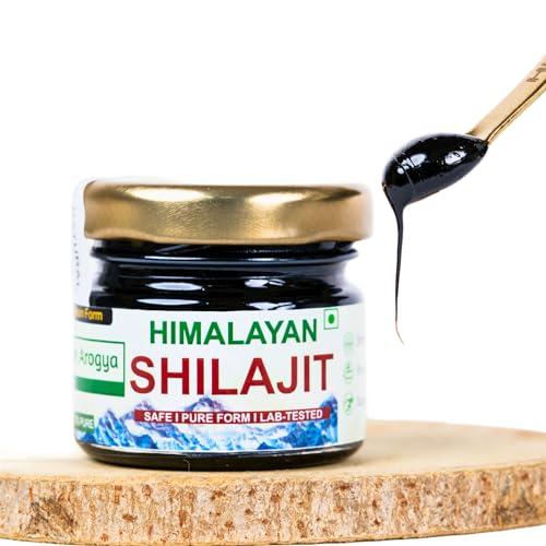 Him Arogya Him Arogya Pure Himalayan Shilajit - 10g | Anti-Oxidants & Fulvic Acid Enriched | Organic Shilajeet For Stamina, Immunity and Overall Wellbeing for Men and Women - Pack Of 1