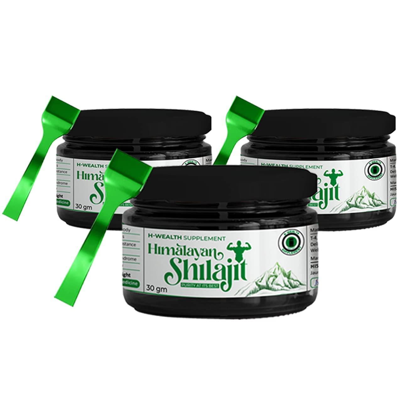 H-WEALTH SUPPLEMENT HWEALTH Himalayan Shilajit/Shilajeet Resin -For Endurance and Stamina (3)