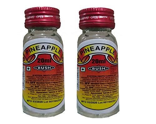 Nithi Foods Nithi Foods, Bush, Pineapple Essence, Nature Identical Pineapple Flavouring Agent - 20 ml x 10