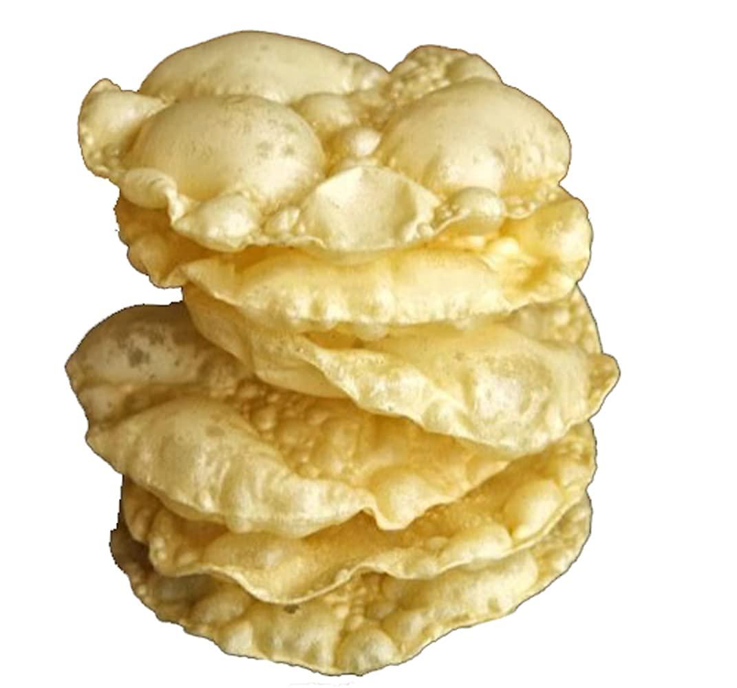 malabar spice co Midday Kerala Authentic Pappadam, 6 inch, 1 kg | home made papad | appalam|