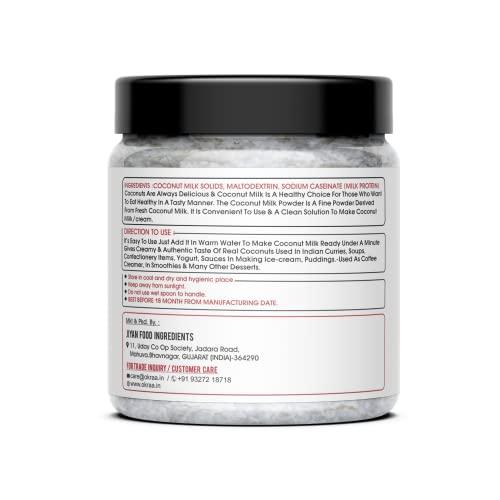 OKRAA OKRAA Coconut Milk Powder - 100 gm/Spray Dried Instant Coconut Milk (Nariyal)