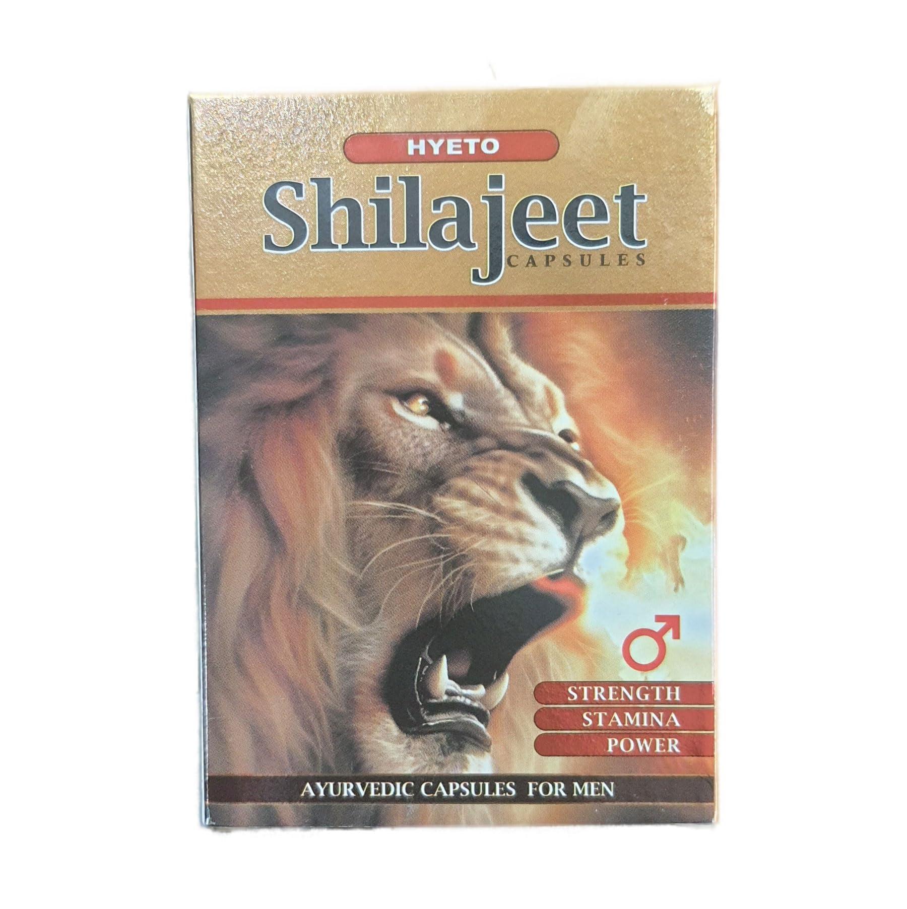 NavaFresh Basics Hyeto Pure Shilajit Capsules (10 Capsules)