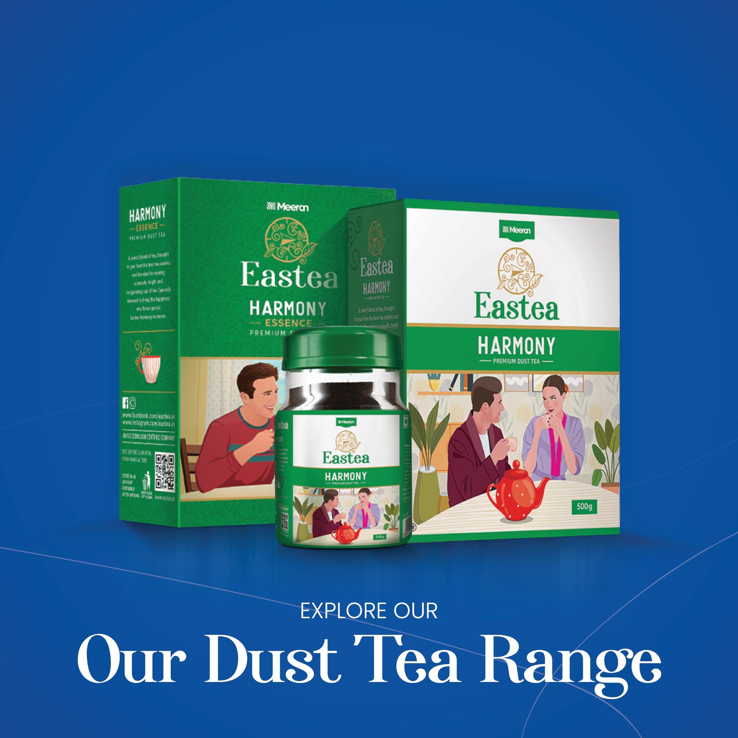 Eastea Eastea Harmony Premium Dust Tea 1 Kg | Unique Blend For Chai Lovers Across India | Black Loose CTC Dust Tea 1 kg Pouch