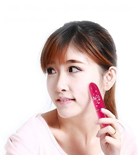 NavaFresh Basics NavaFresh Basics Mini 208 Wireless Battery Operated Eye Massager - White/Pink