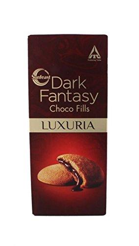 Sunfeast Sunfeast Dark Fantasy Biscuits - Choco Fills Luxuria, 150g Carton