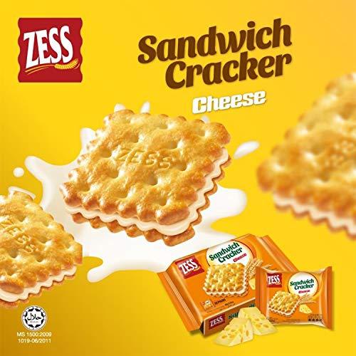 Zess Zess Cheese Sandwich Cracker, 180 g