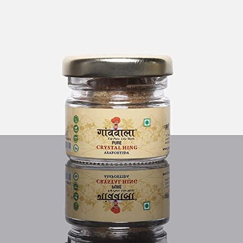 Gaonvala Gaonvala Pure Crystal Hing | Strong Asafoetida (10 Gram ) Each (Pack of 6)