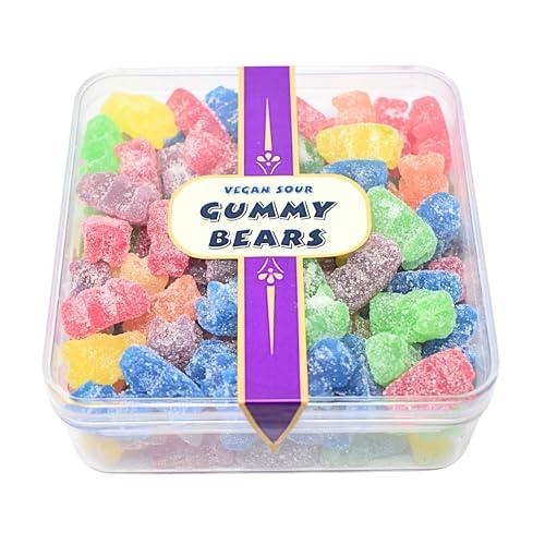 CandiExotics CandiExotics Vegan Sour Gummy Bear Gummy Candies - Fruit Flavored Jelly Candy Perfect for Kids and Adults alike (500gm)