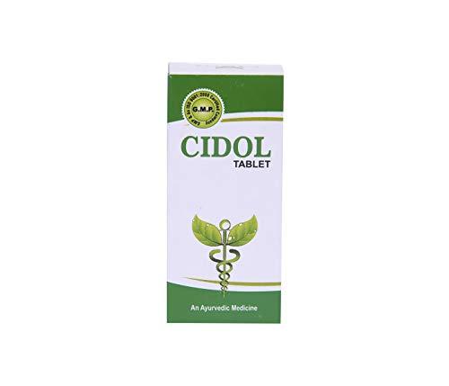 Generic CIDOL Tablet Pack Of 40, Amar Pharma Ayurvedic Medicine For Indigestion And Heart Burn | Strengthens The Digestive System | Medicine for Better digestion 40 Tablets Pack