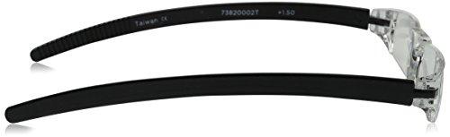 Zoom Eyeworks Dr. Dean Edell Slim Vision, Black, 2.50, 0.200 Ounce