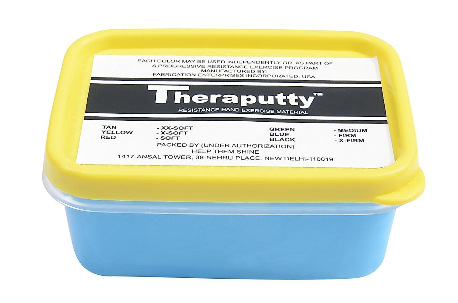 FABRICATION ENTERPRISES INC Help Them Shine Therapy Putty Exercise Material - Blue/Firm 150 GMS / 6 OZ