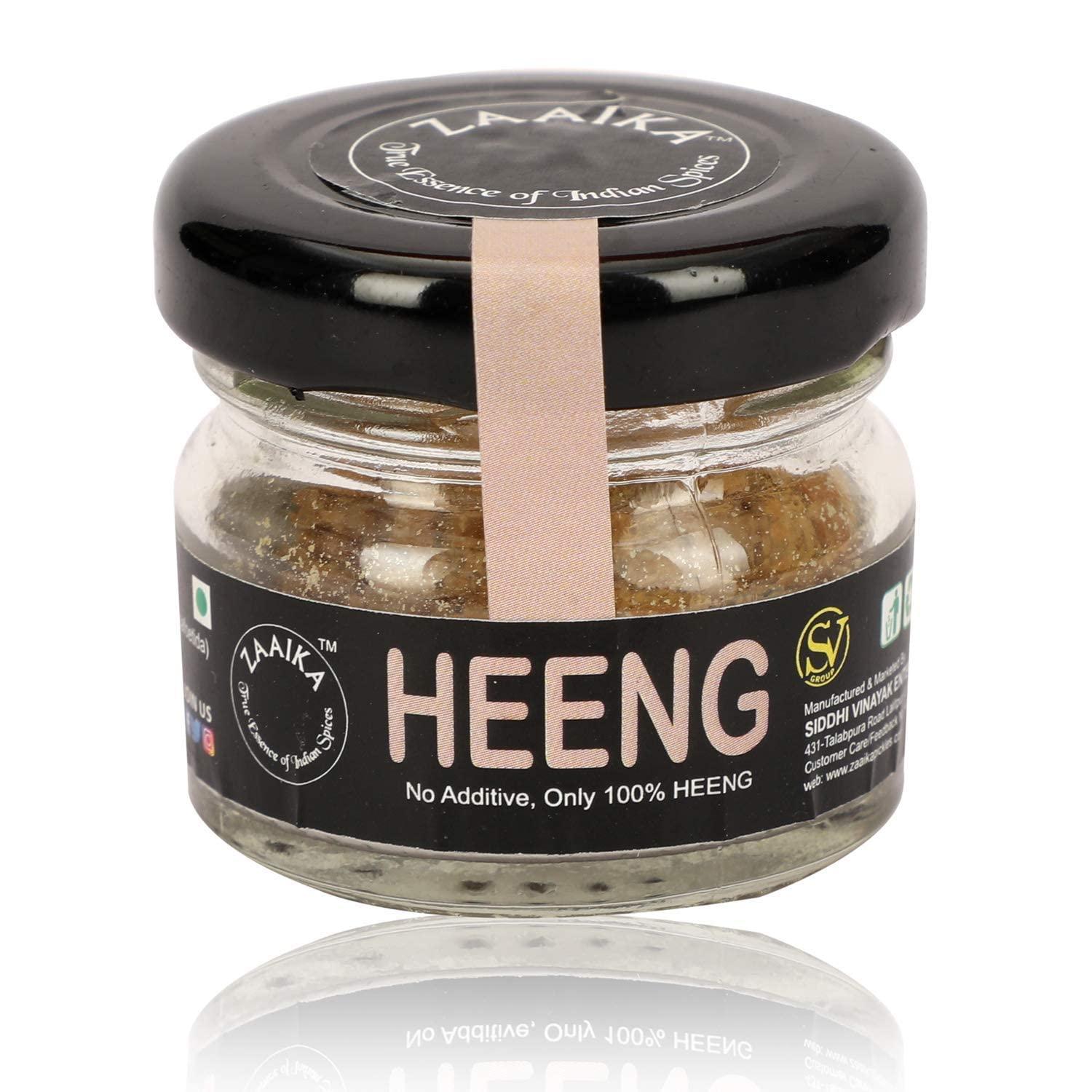 ZAAIKA ZAAIKA Extra Strong Natural Asafoetida Pure Hing | Hand Pounded Organic Pure Kadak Heeng | Hing Granule | Hing Asafoetida | Hing - 15 gm Afghani Nukra | No Atta No Maida