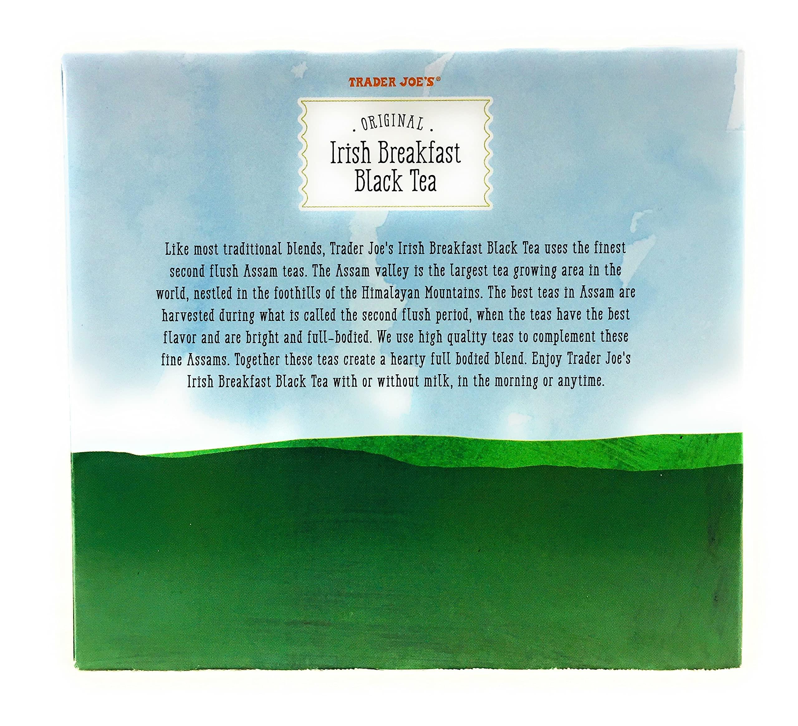 TJ\'s Trader Joe\'s Original Irish Breakfast Tea (80 Black Tea Bags Per Box)