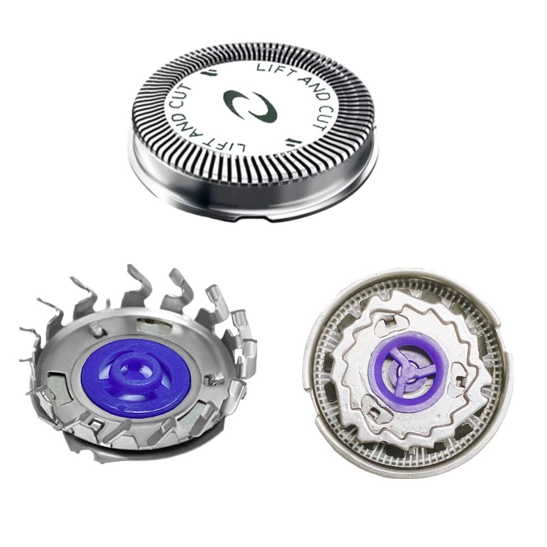BECHY BECHY Hq56 Replacement Shaver Heads For Philips Hq3 Hq4 Hq55 Hq56 Hq6,3Pcs Replacement Shaver Head Compatible With Hq300 Hq442 Hq916 Hs190 Hq6990 Electric Shavers Etc.