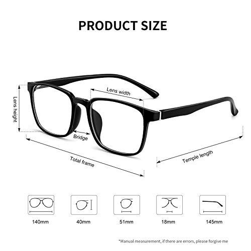 WISDICA WISDICA Blue Light Reading Glasses with UV Ray Protection for Men And Women 8507C2