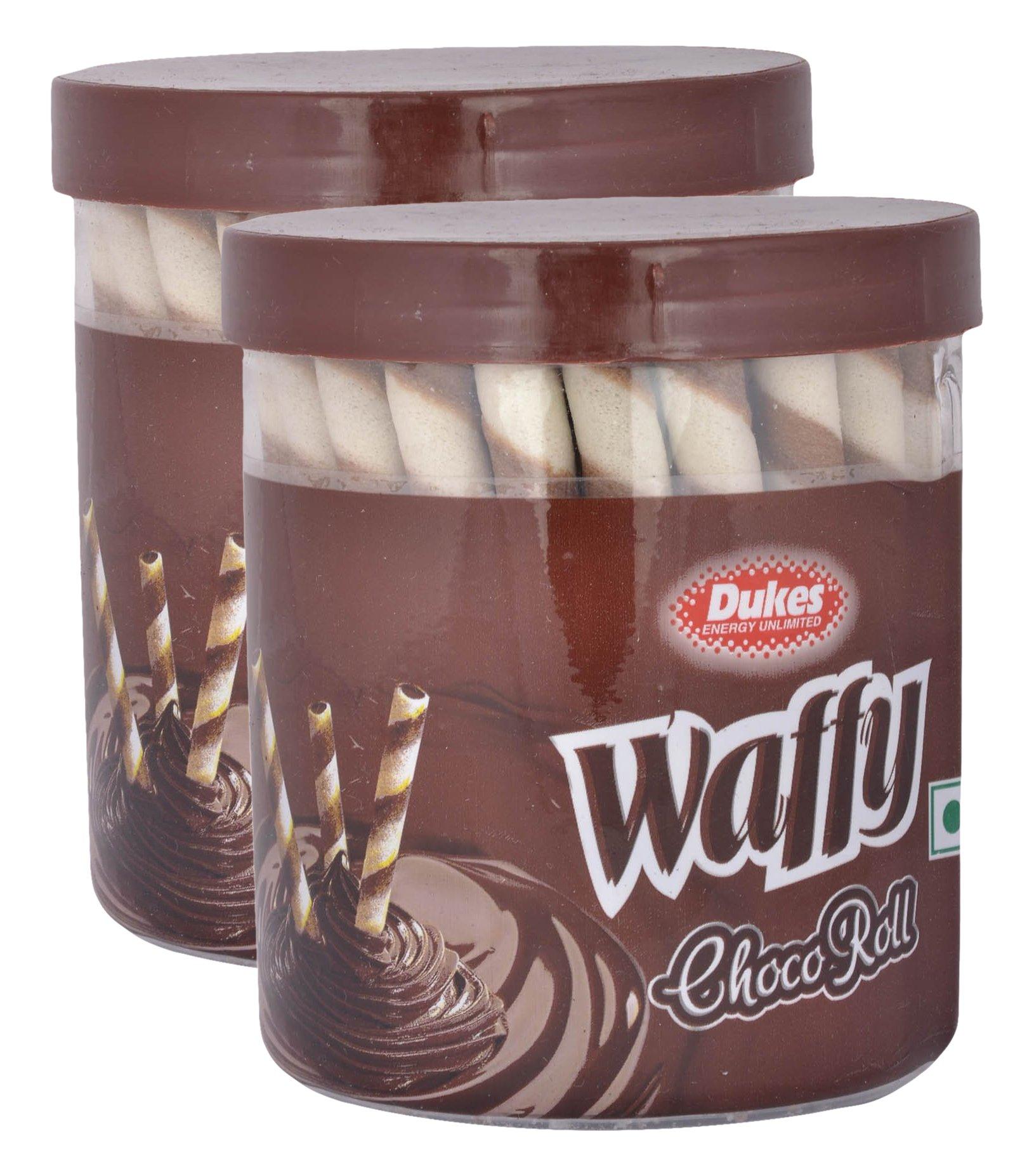 Dukes Dukes Wafer Roll, Chocolate, 250g (Buy 1 Get 1, 2 Pieces) Promo Pack