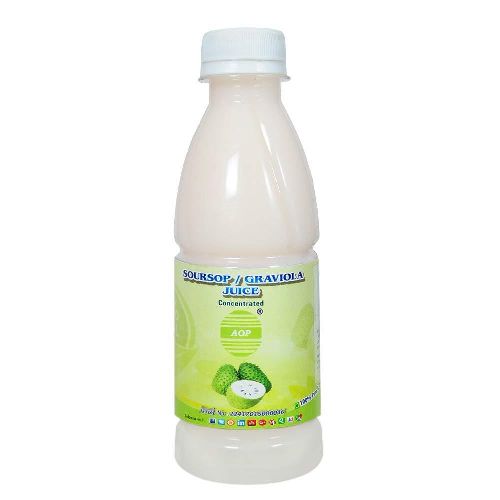 AMELIA ORGANIC PRODUCTS Amelia Organic Products Soursop Fruit Juice | Pulp 250ml | Pack of 3